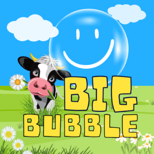 Dallen Fox song single "Big Bubble" cover art.