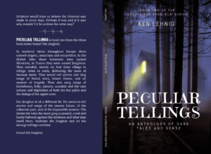 Book cover image for Peculiar Tellings a novel by Ken Lehnig.