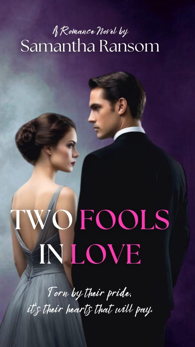 Two Fools In Love (concept book cover design)